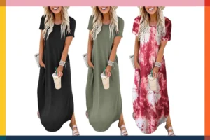 maxi shirt dress