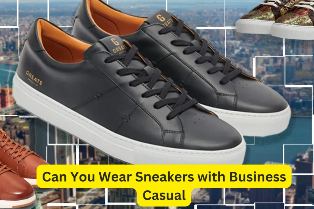 Wear Sneakers with Business Casual