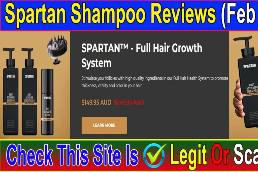 does spartan shampoo work