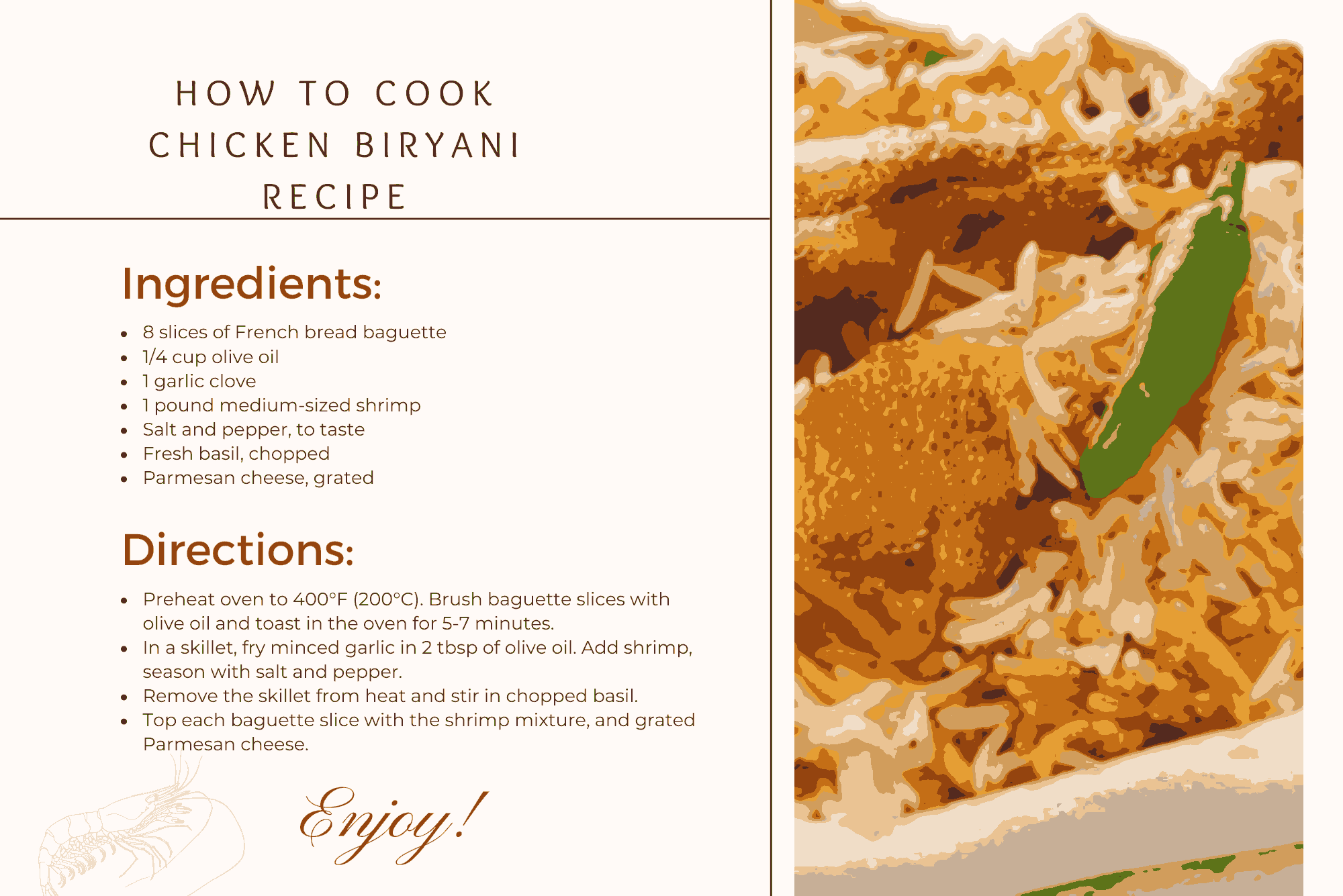 how to cook chicken biryani recipe